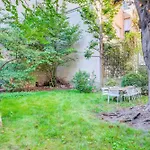 MONTMARTRE Sacré-Coeur, appartement jardin 6 à 8P